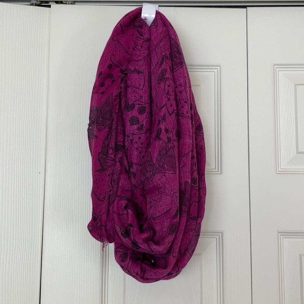 Bcbgeneration Infinity Scarf With Bow Design - image 1